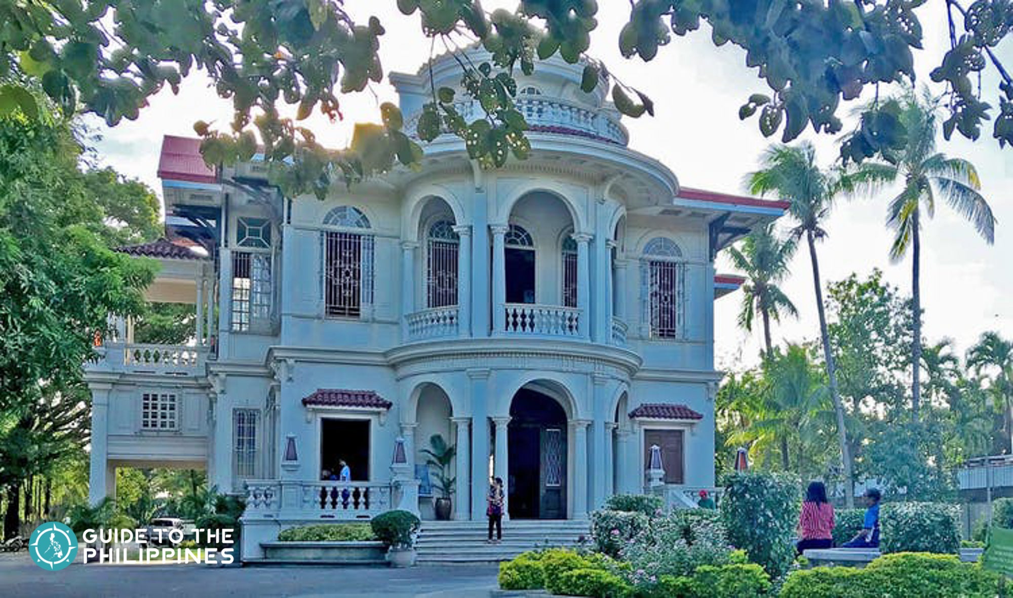 Front view of Molo Mansion in Iloilo