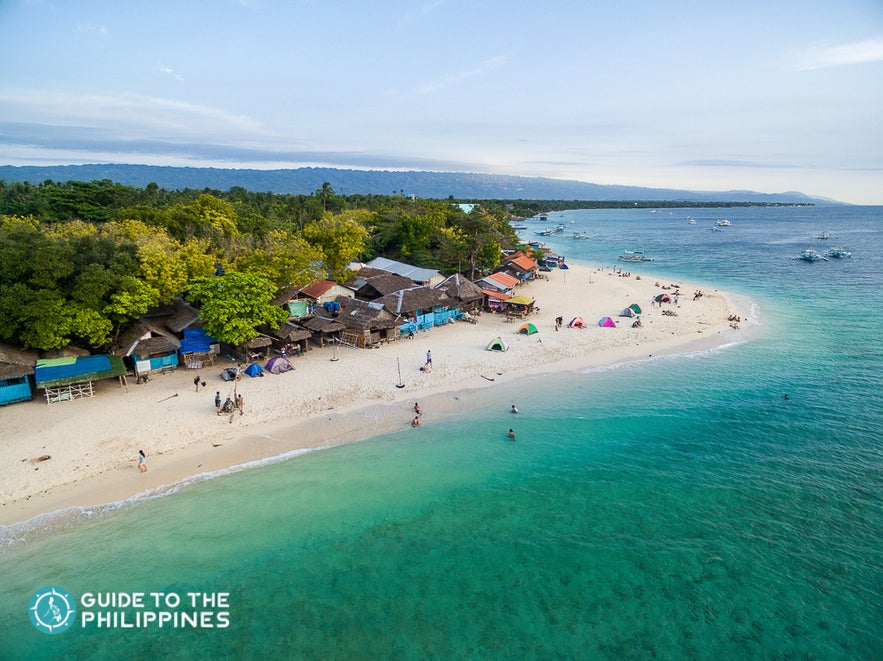 White beach of Moalboal White beach of Moalboal