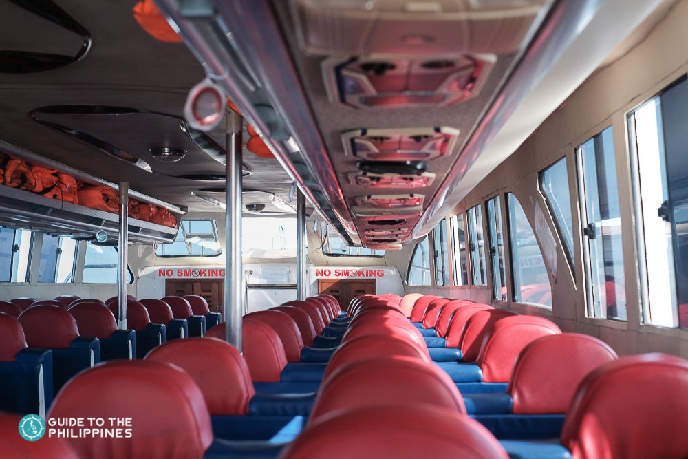Ferry ride to Oslob, Cebu