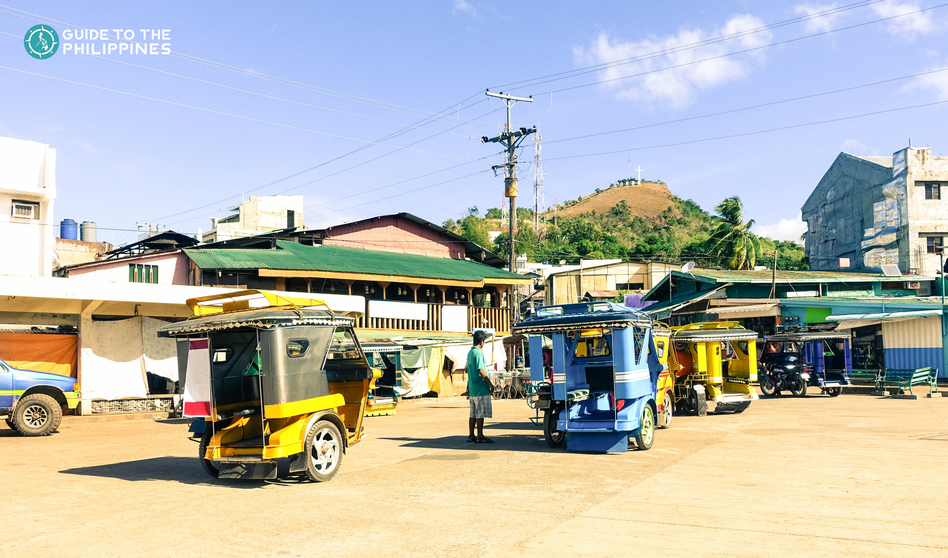 Tricyles in Coron, Palawan