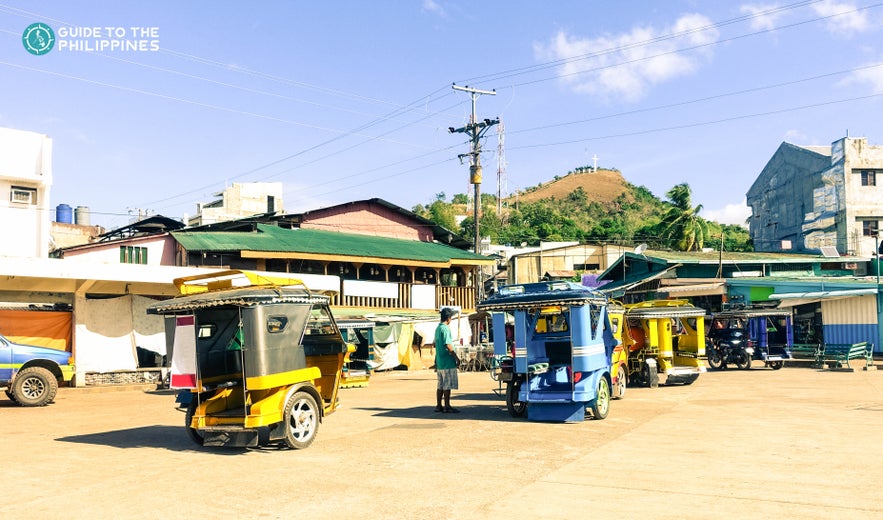 Tricyles in Coron, Palawan Tricyles in Coron, Palawan