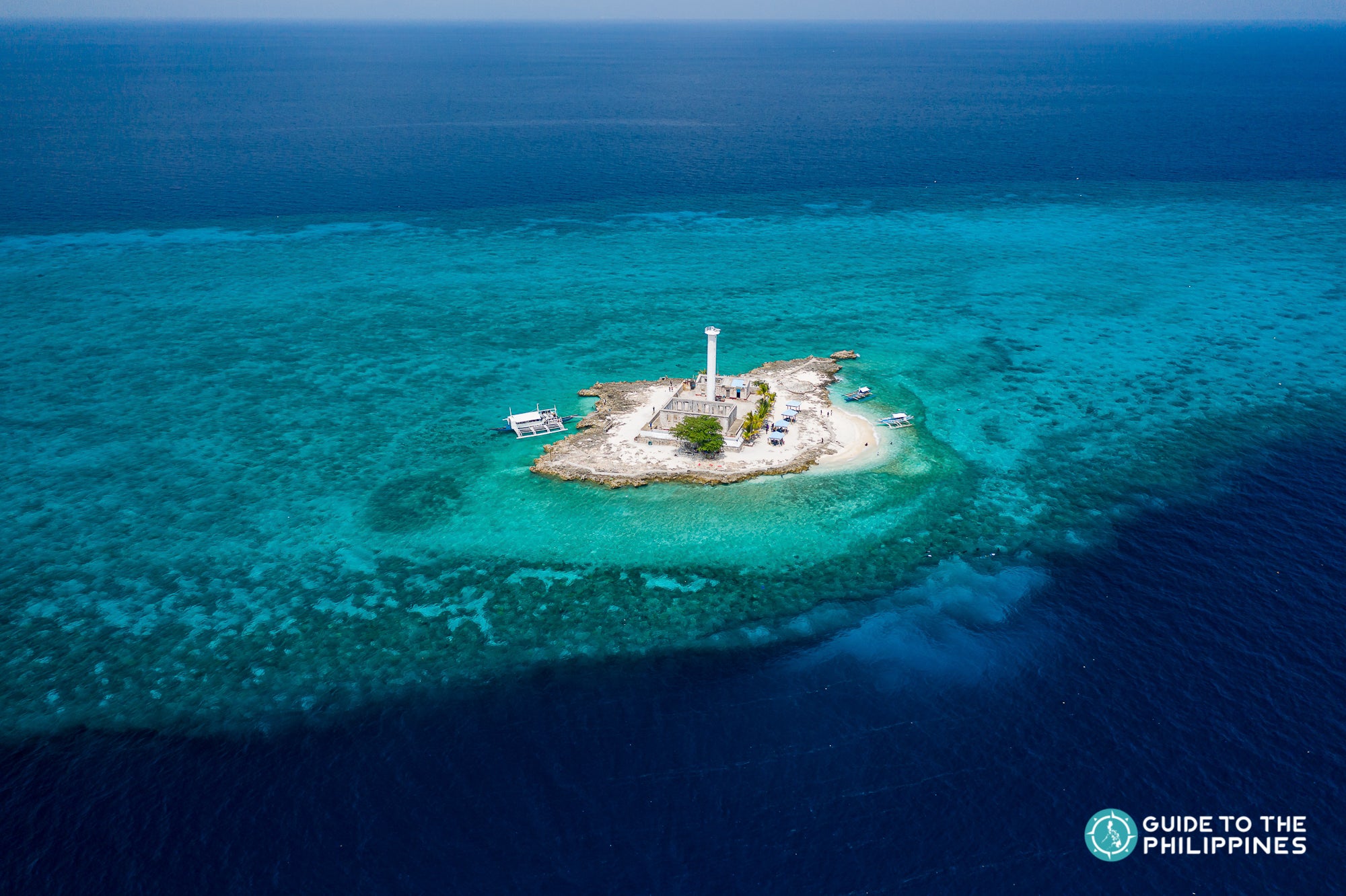 Dive site in Capitancillo Island 