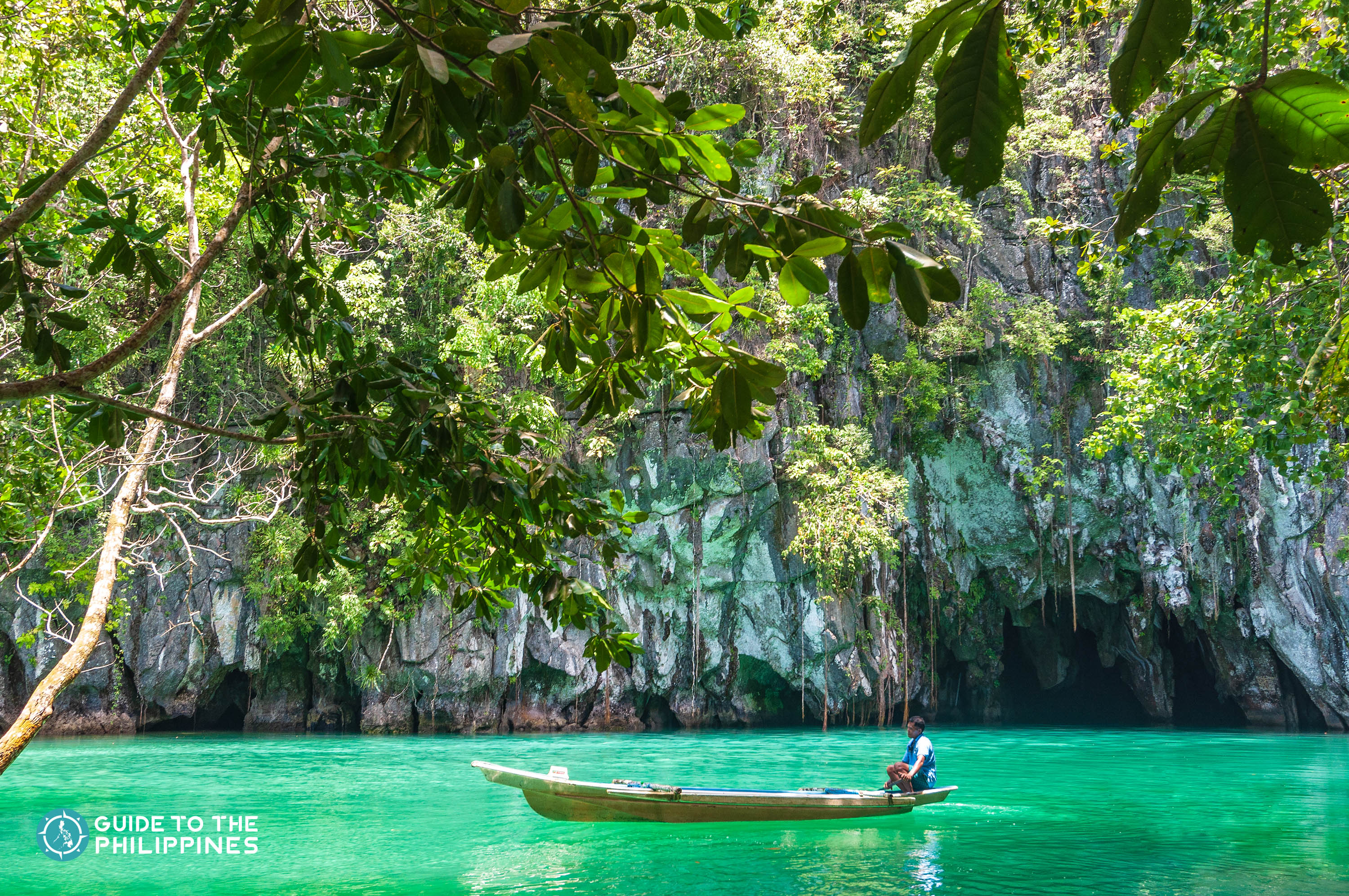 The famoud Underground River in Puerto Princesa, Palawan