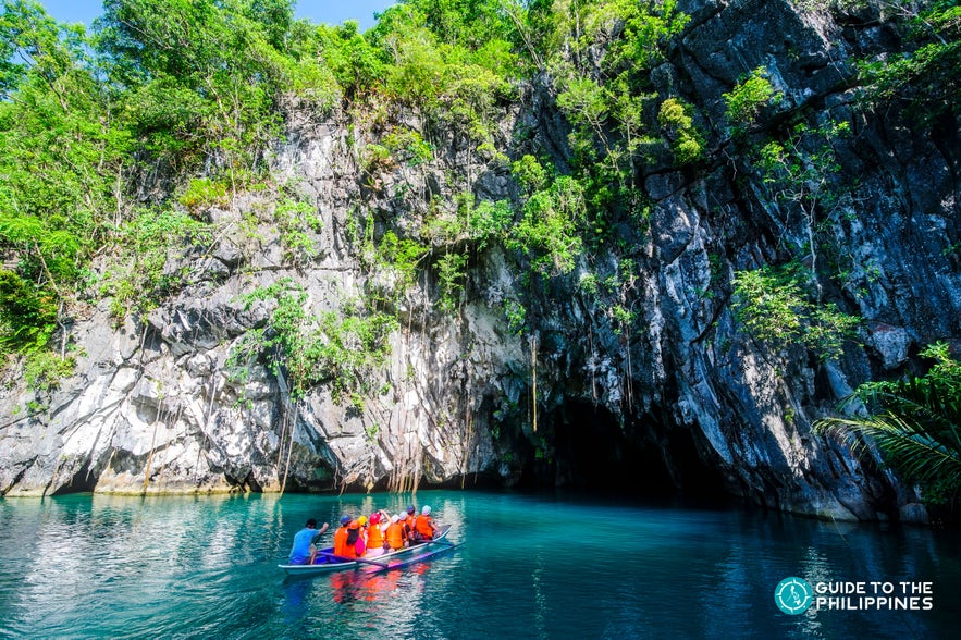 The entrance of the enchanting Puerto Princesa Underground River. The entrance of the enchanting Puerto Princesa Underground River.
