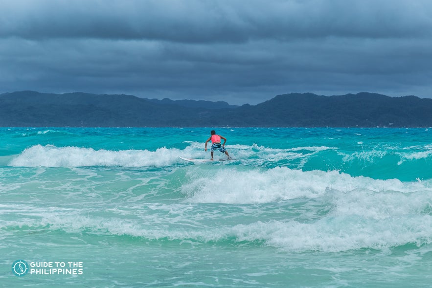 Intermediate Surfer in Siargao Intermediate Surfer in Siargao