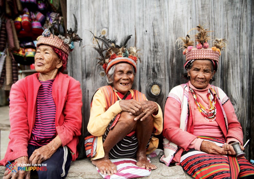 Smiling Ifugao ladies in Banaue Smiling Ifugao ladies in Banaue