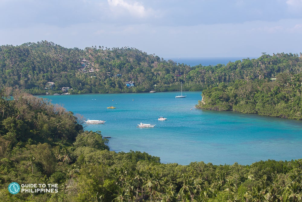 View of bay in Puerto Galera