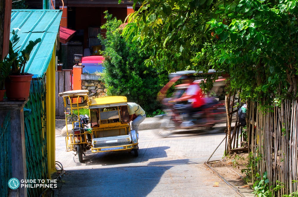 Tricycle in Puerto Galera