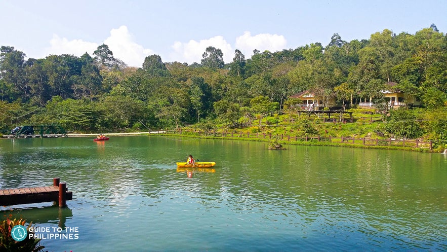 Boating area at Bacolod's Mambukal Resort Boating area at Bacolod's Mambukal Resort