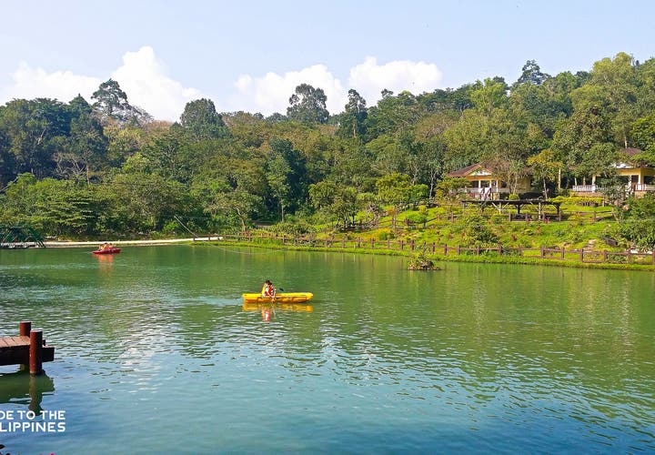 Boating area at Bacolod's Mambukal Resort