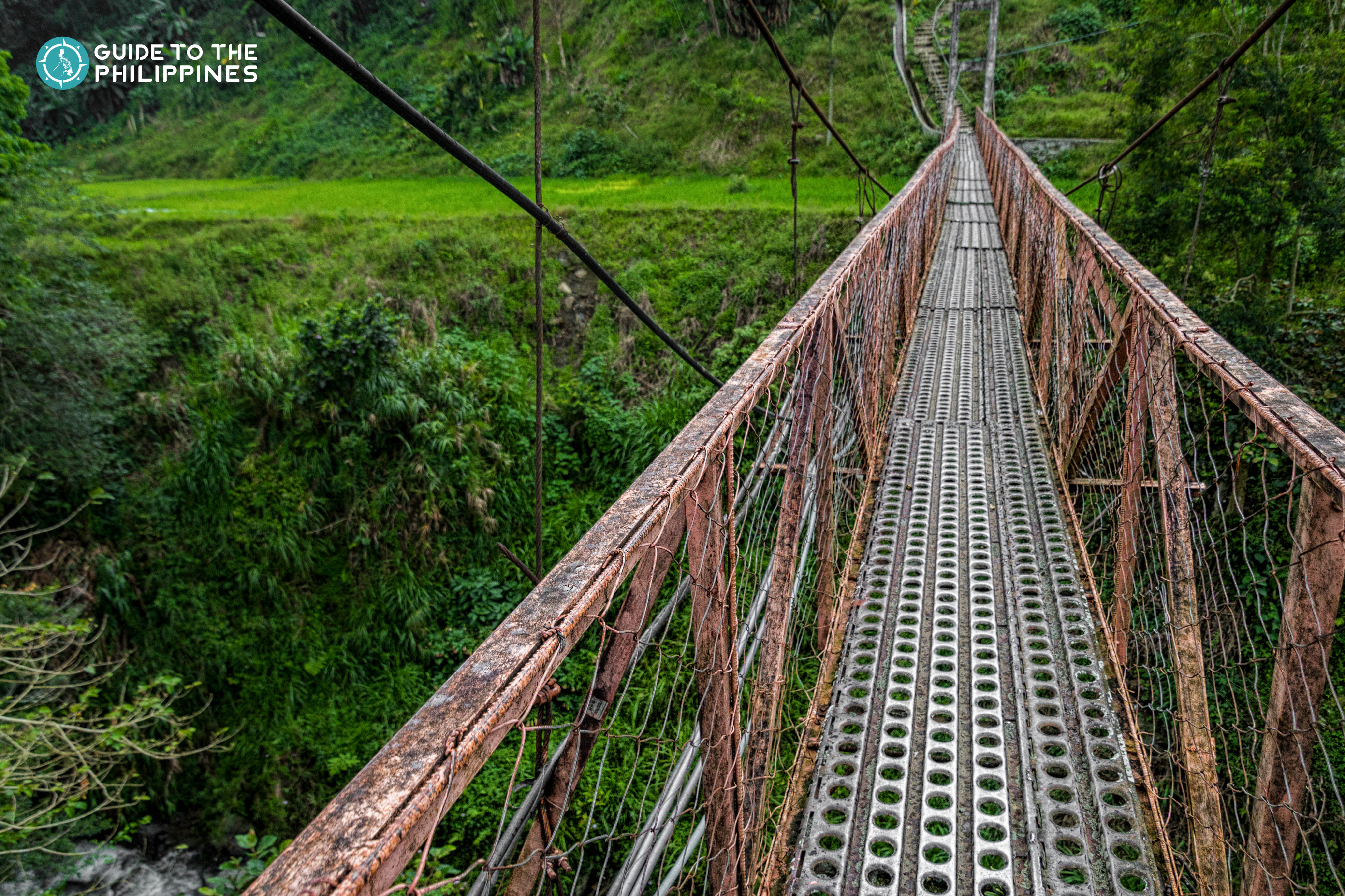 Hanging Bridge in Banaue