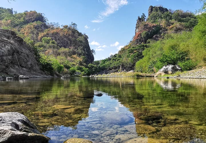 Clear river water of Catanduanes