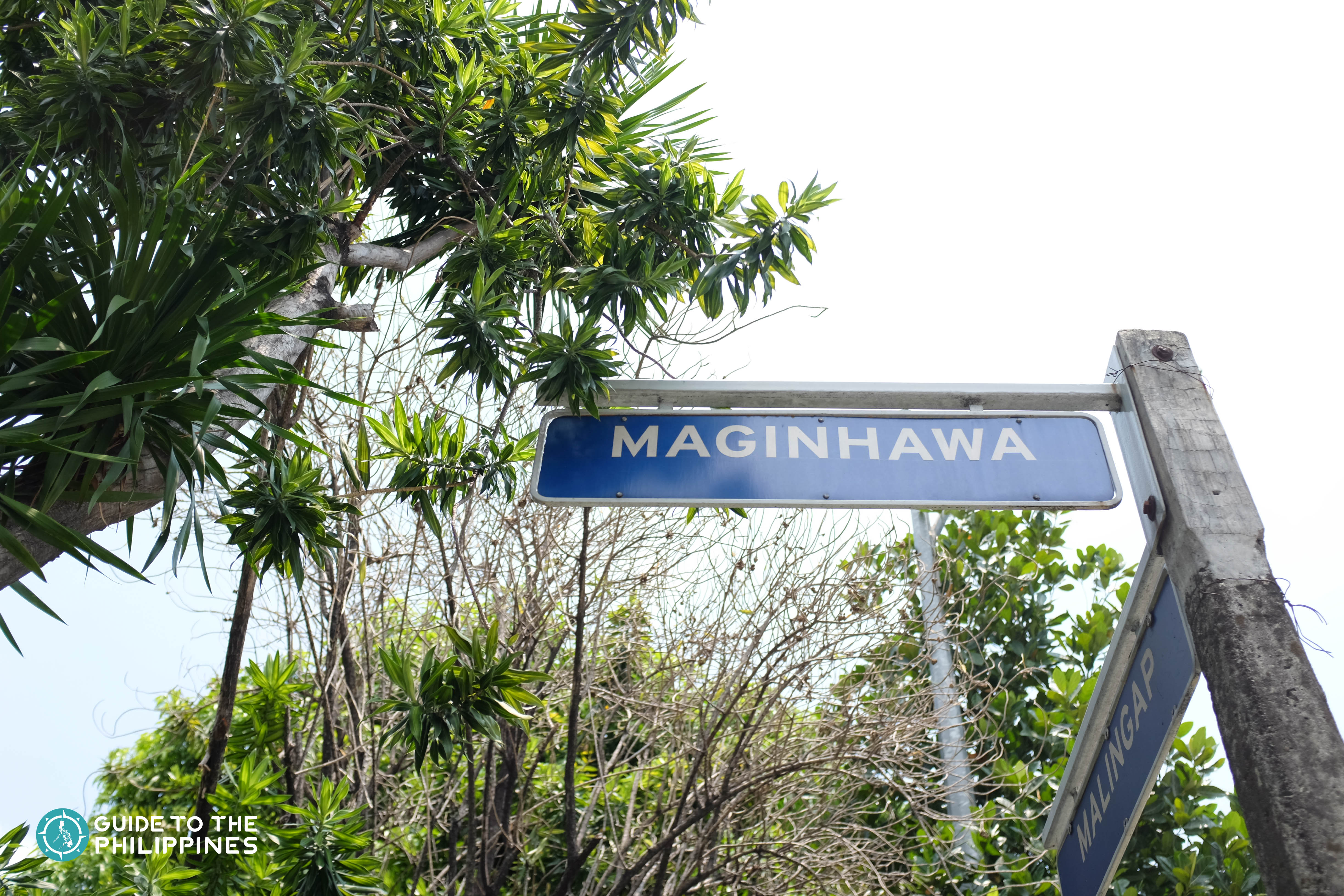 Maginhawa Street sign