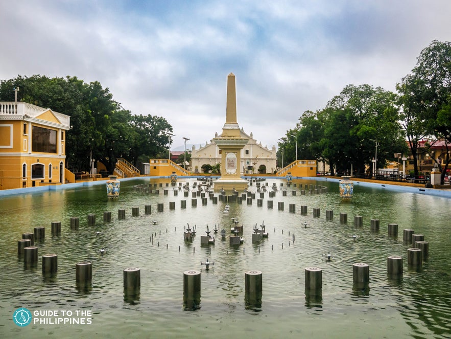 Plaza Salcedo in Vigan City, Ilocos Sur Plaza Salcedo in Vigan City, Ilocos Sur