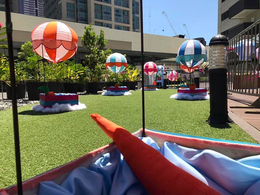Themed Glorietta Park in Makati Themed Glorietta Park in Makati