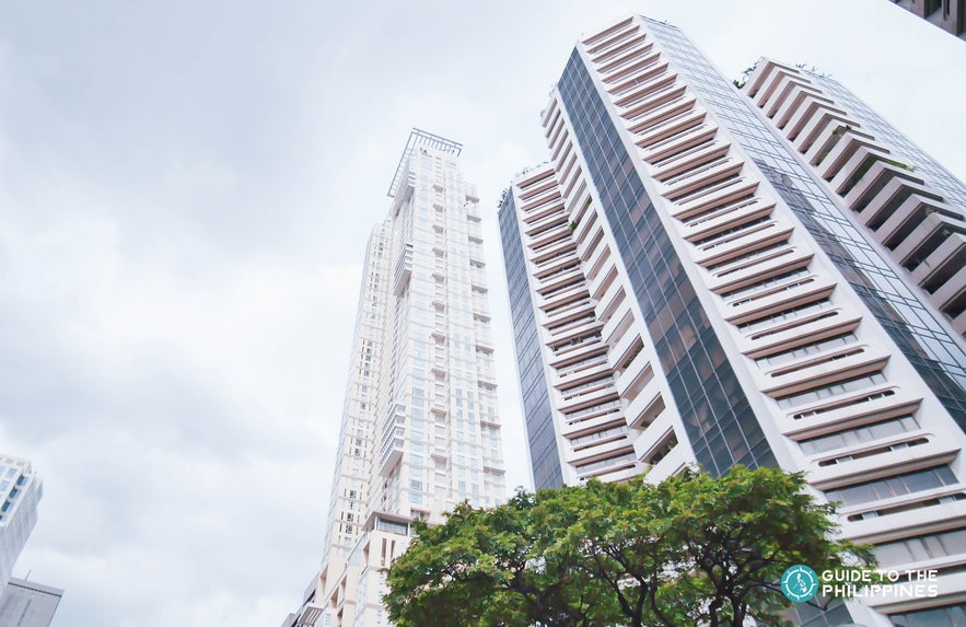 Condominium buildings in Makati, Philippines Condominium buildings in Makati, Philippines