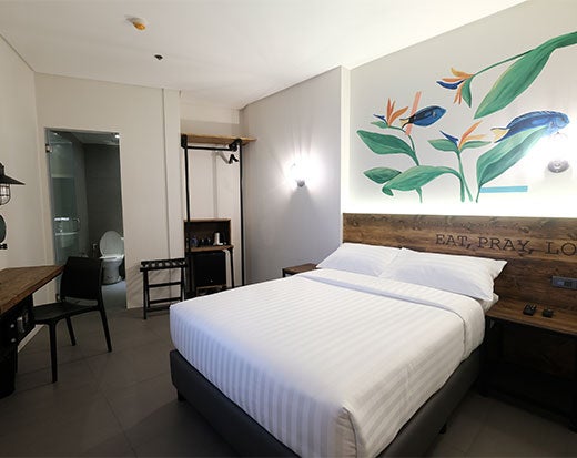 Guest room at U Hotels in Makati