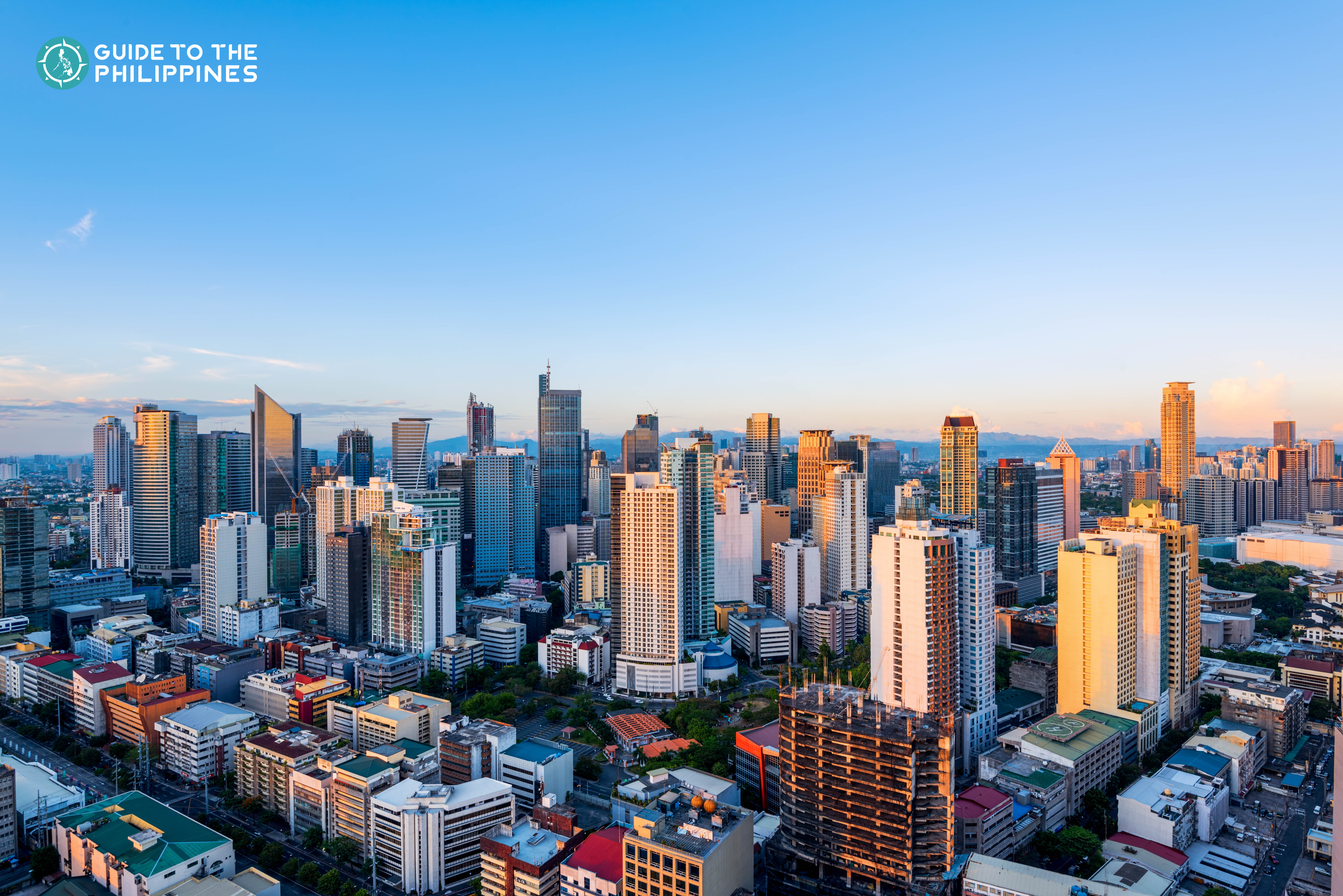 Skyline of Makati, the financial hub of the Philippines
