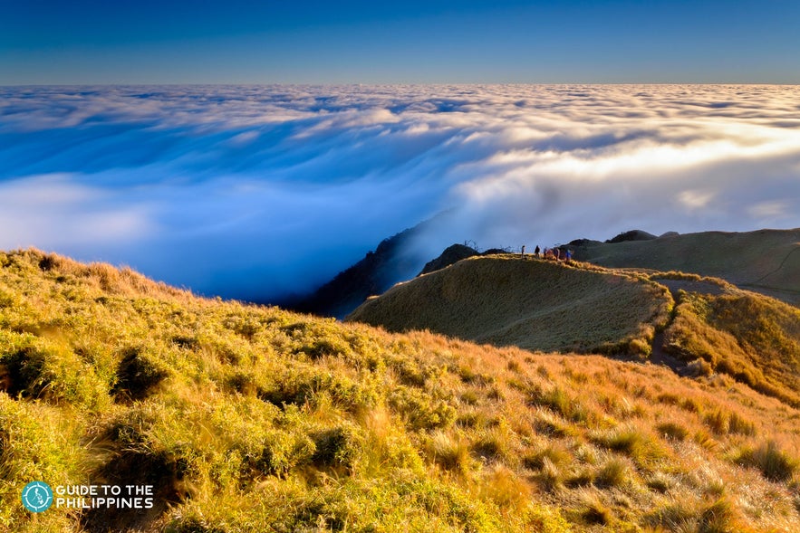 Aerial view of Mt. Pulag's Sea of Clouds Aerial view of Mt. Pulag's Sea of Clouds