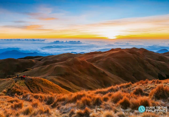 A cloud inversion on top of Mt. Pulag, the second highest peak in the Philippines