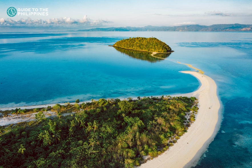 Aerial view of BonBon Beach in Lonos, Romblon Aerial view of BonBon Beach in Lonos, Romblon
