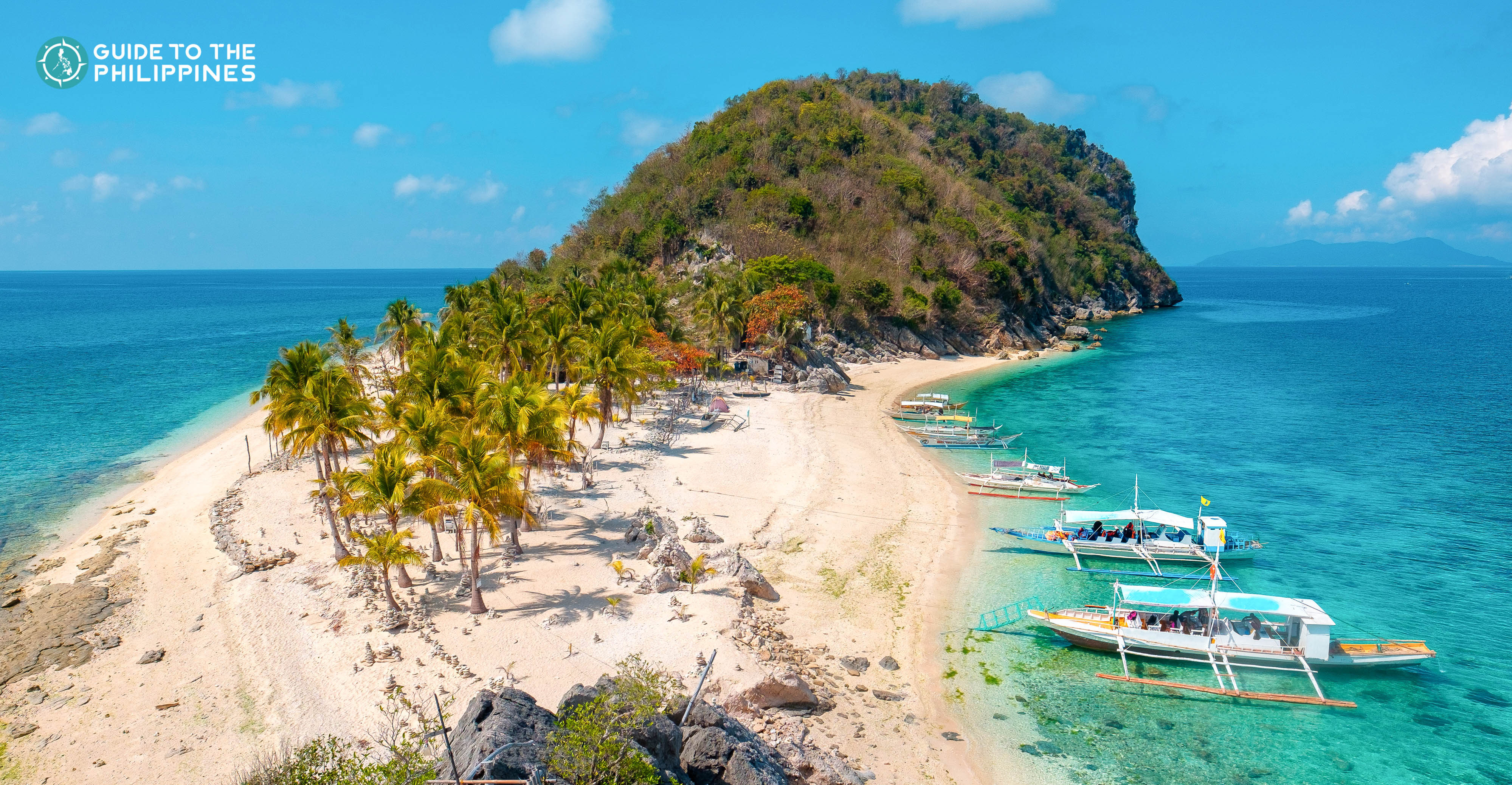 Cabugao Gamay Island in Islas de Gigantes, Iloilo