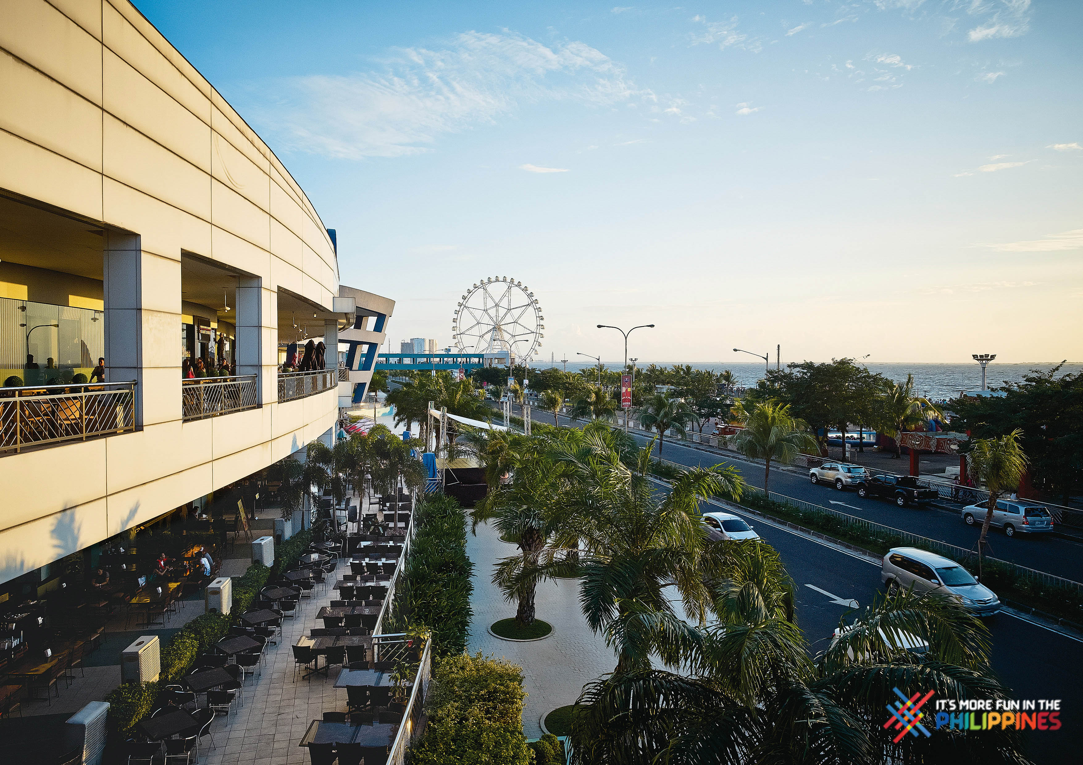 Ferris wheel at SM MOA Seaside in Manila