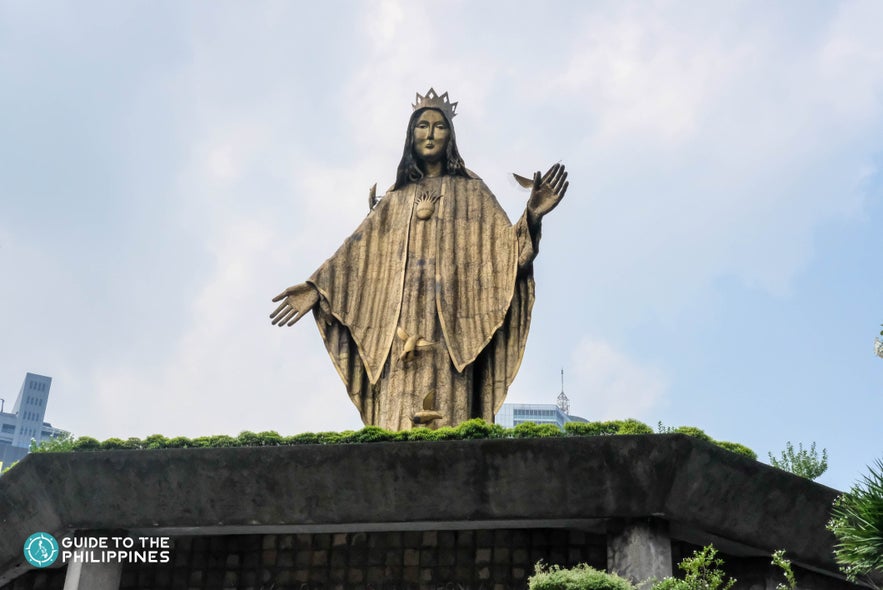 Our Lady of EDSA Shrine in Quezon City, Philippines Our Lady of EDSA Shrine in Quezon City, Philippines