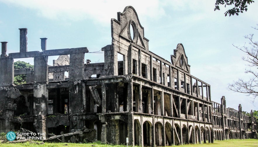 The Ruins of Corregidor Island in Bataan The Ruins of Corregidor Island in Bataan