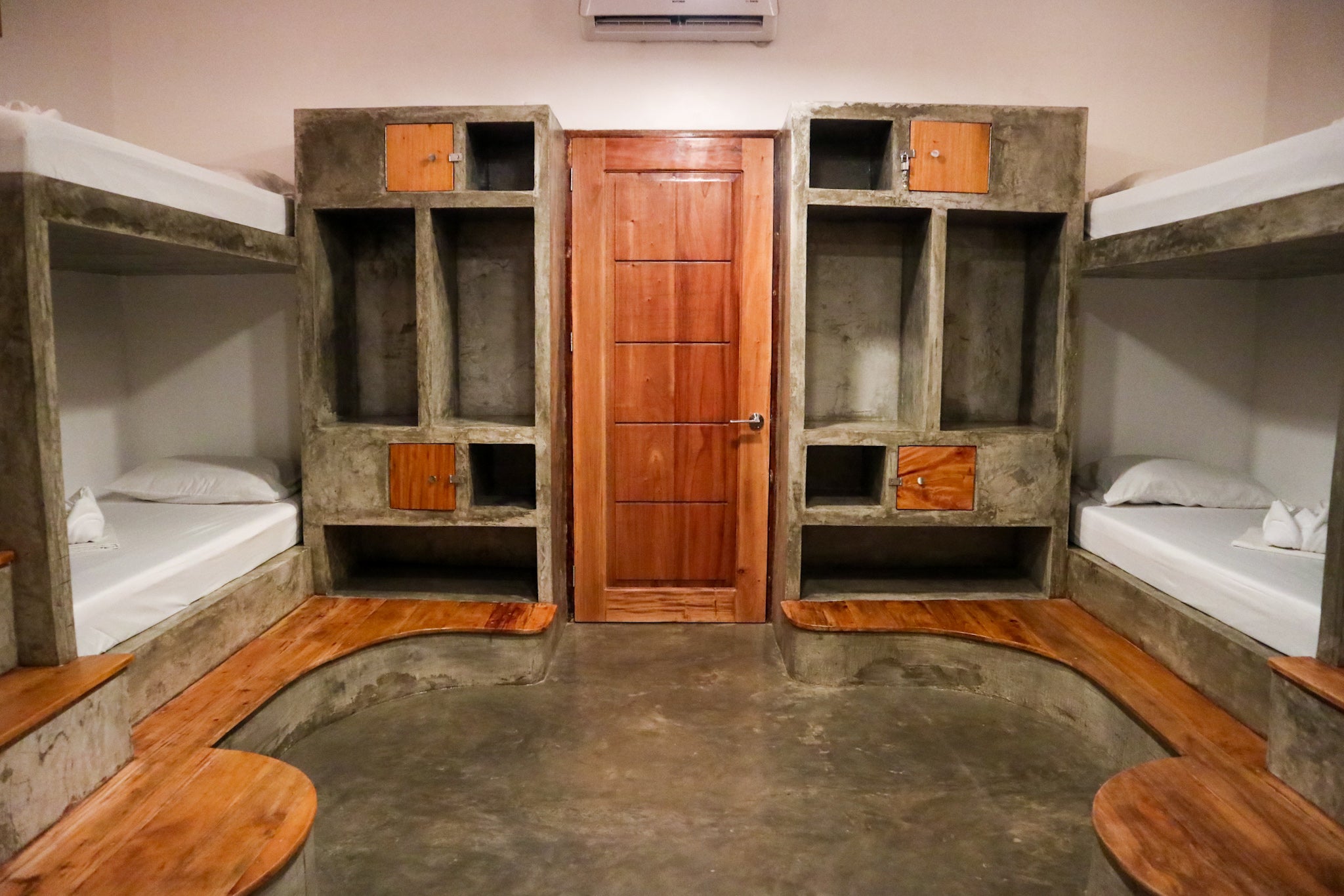 Dorm room at Chief Mau Hostel in Moalboal, Cebu