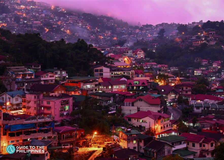 Chilly dusk in Baguio City, Philippines Chilly dusk in Baguio City, Philippines