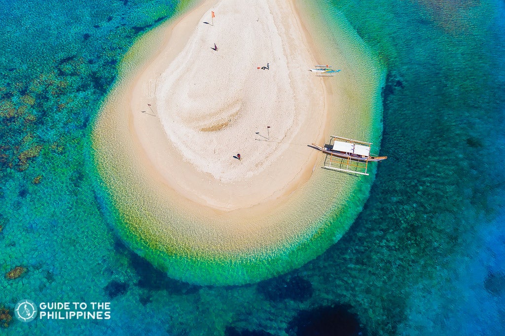 Mararison Island in Antique, Philippines
