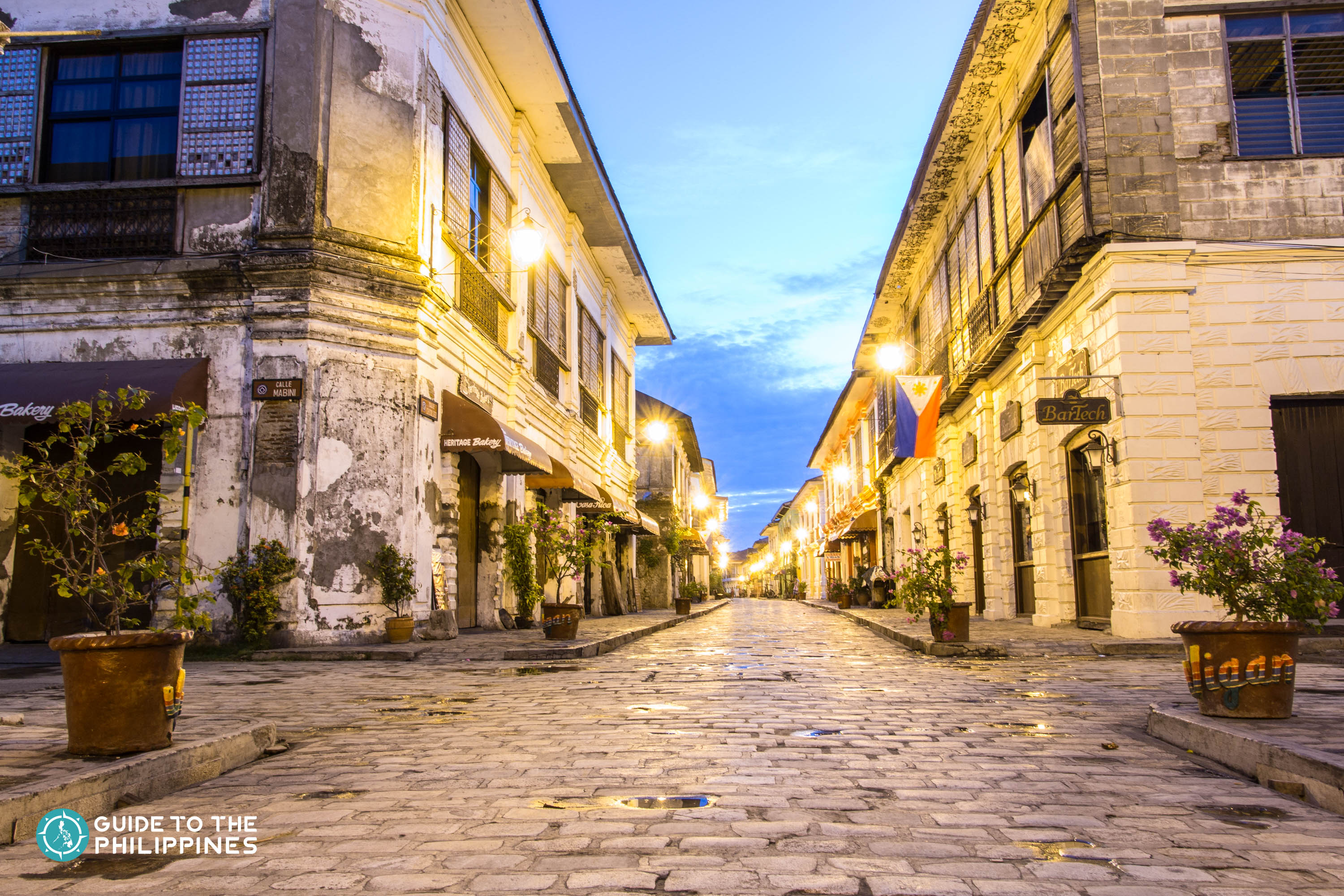 Calle Crisologo street in Vigan City, Ilocos Sur