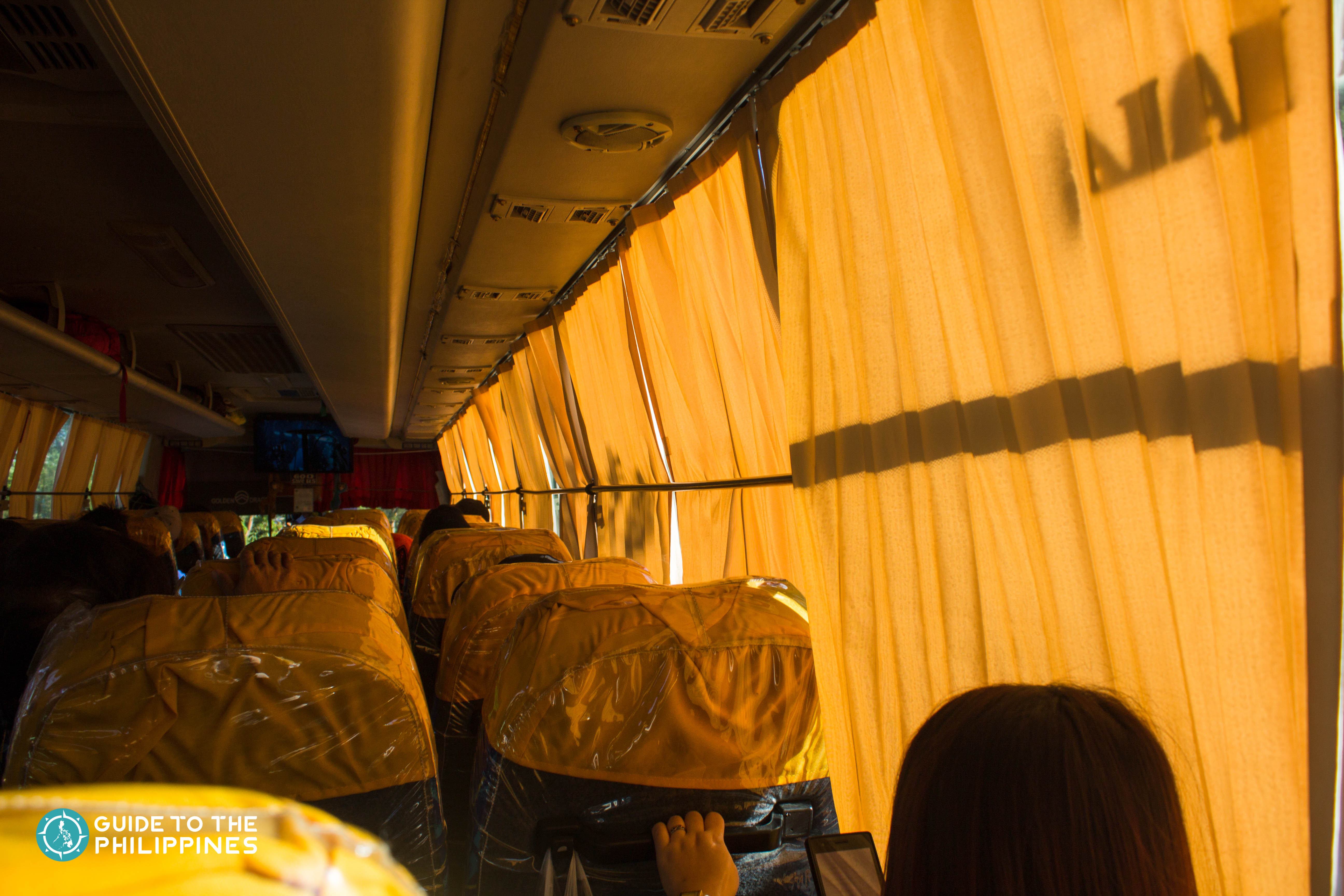 Bus ride going to Pangasinan