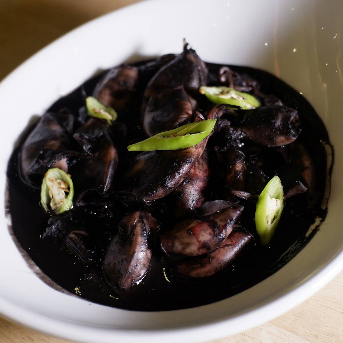 Crisostomo Restaurant's Adobong Pusit