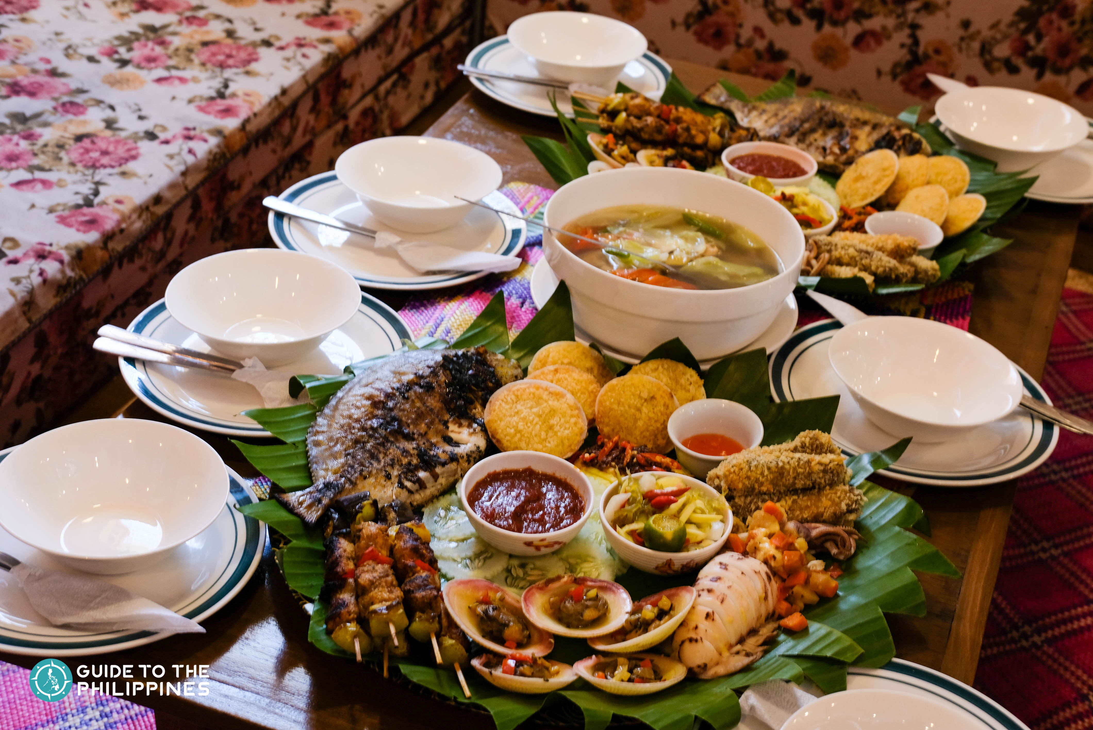 Tawi-Tawi's local dishes at Mardo Restraurant in Tawi-Tawi