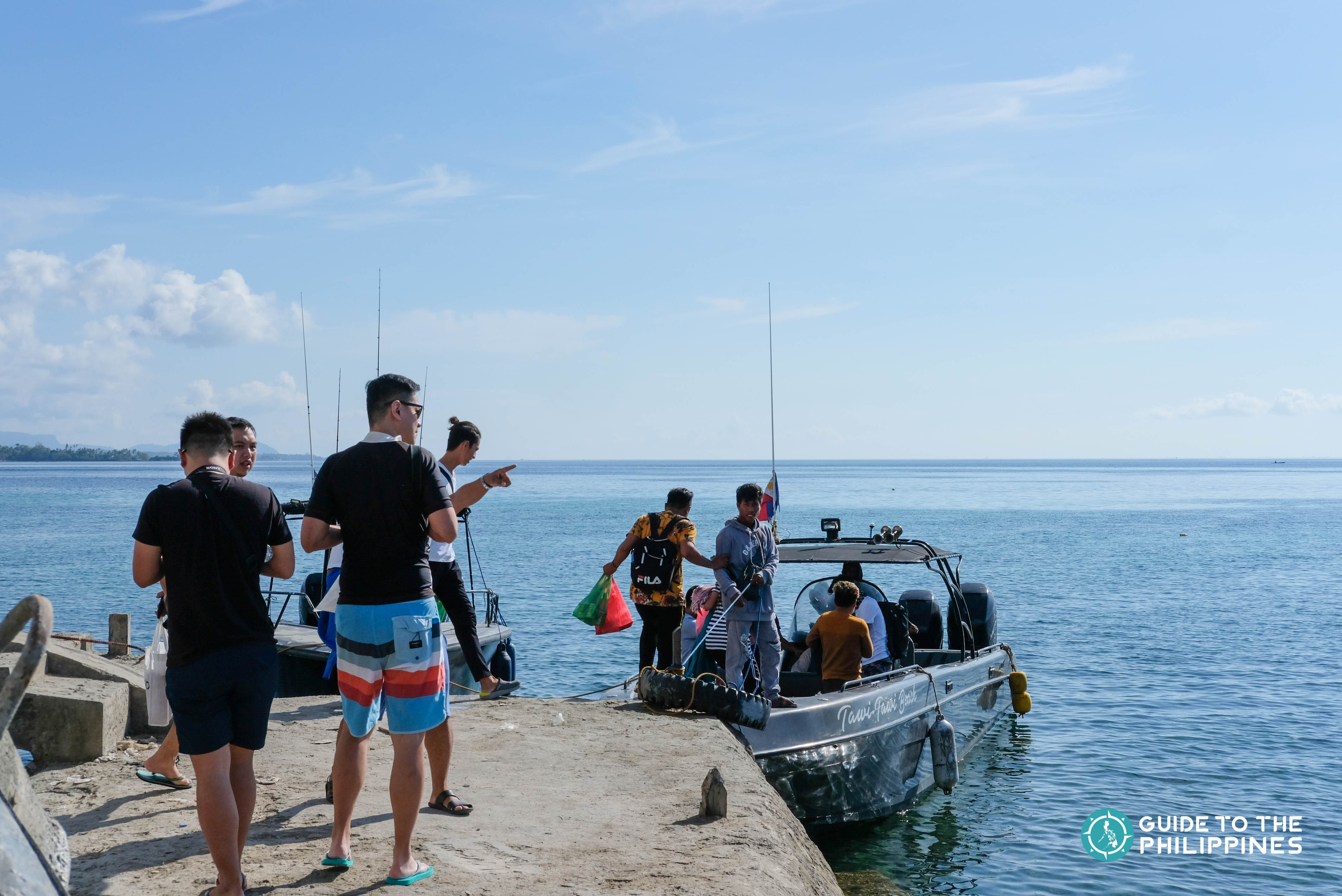 Private boat in Tawi-Tawi, Philippines