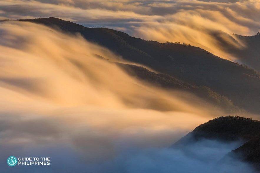 Sea of clouds at Mt. Pulag in Benguet, Philippines Sea of clouds at Mt. Pulag in Benguet, Philippines