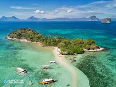 View of Snake Island in Palawan