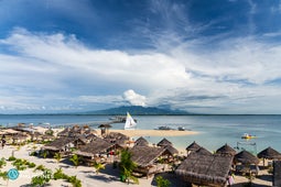 Aerial view of Lakawon Island