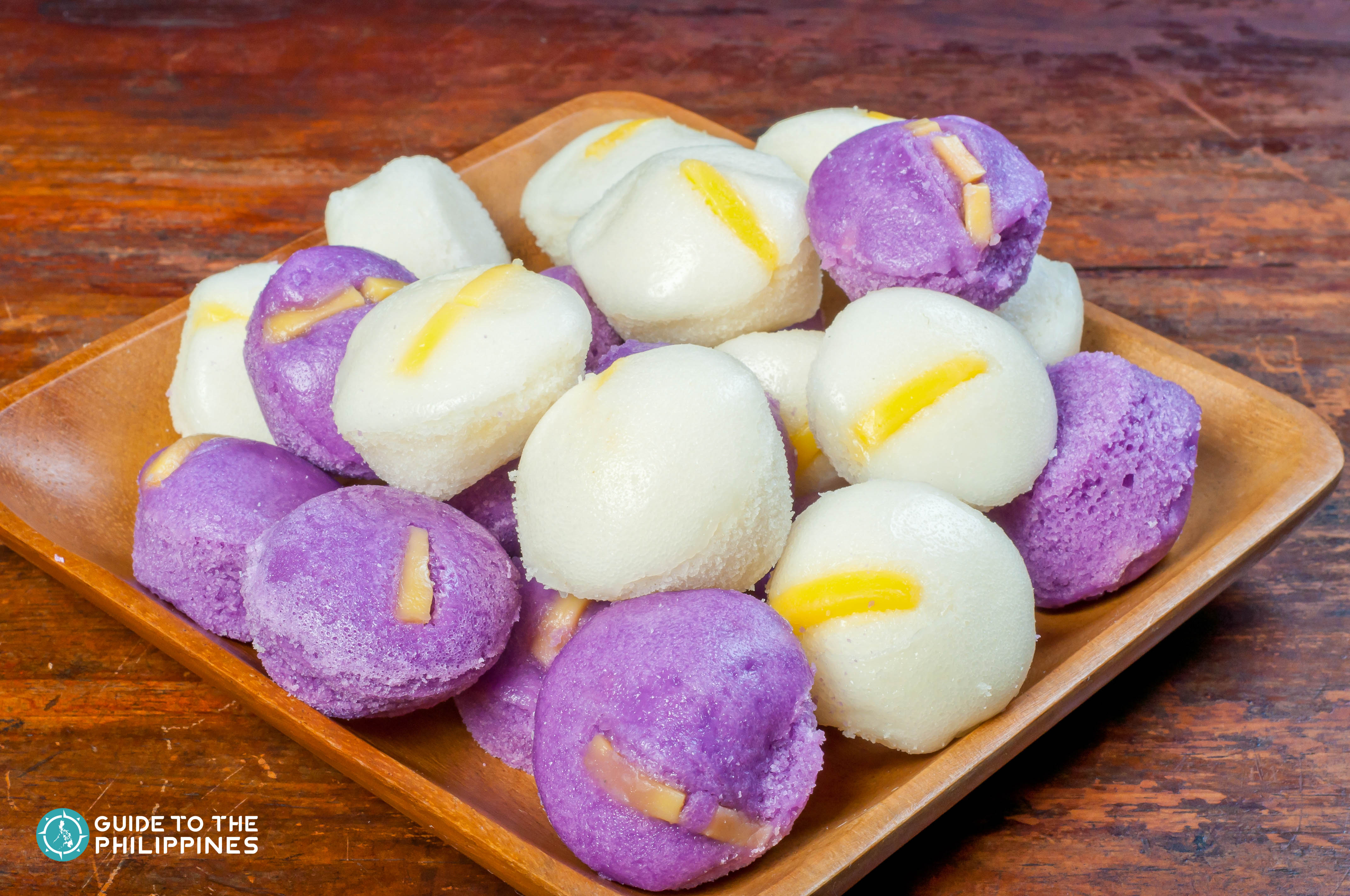 Puto with cheese in the Philippines