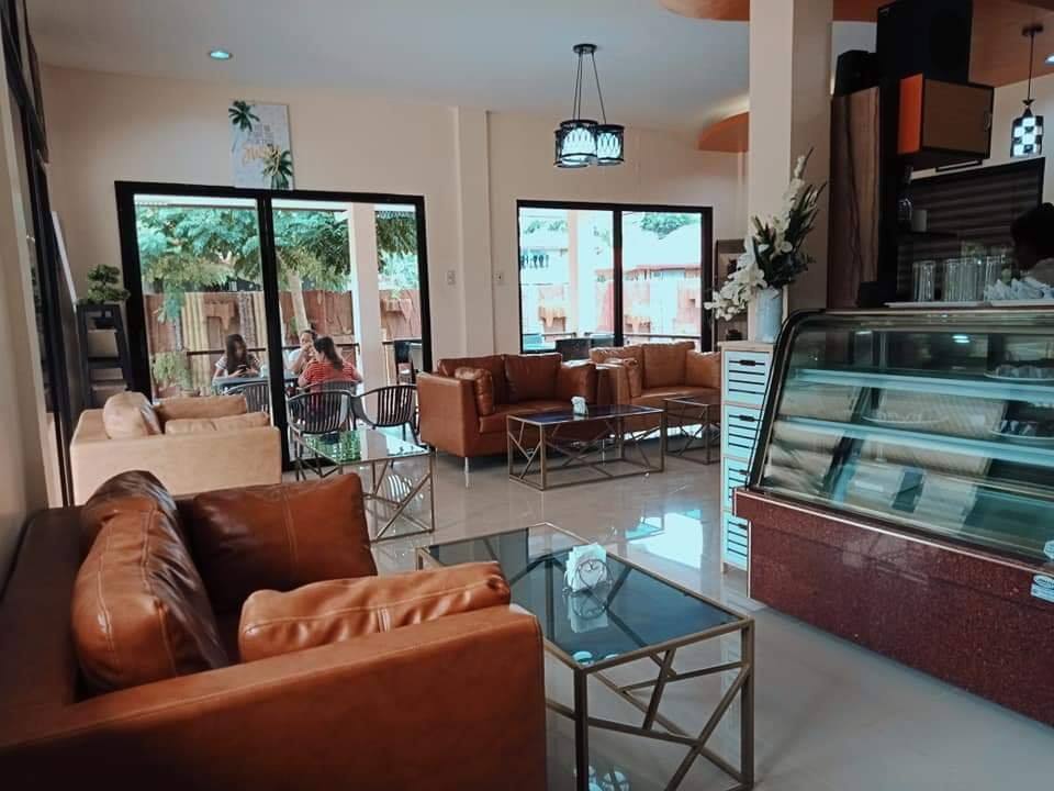 Inside the Cafe Tribu in Samal Island