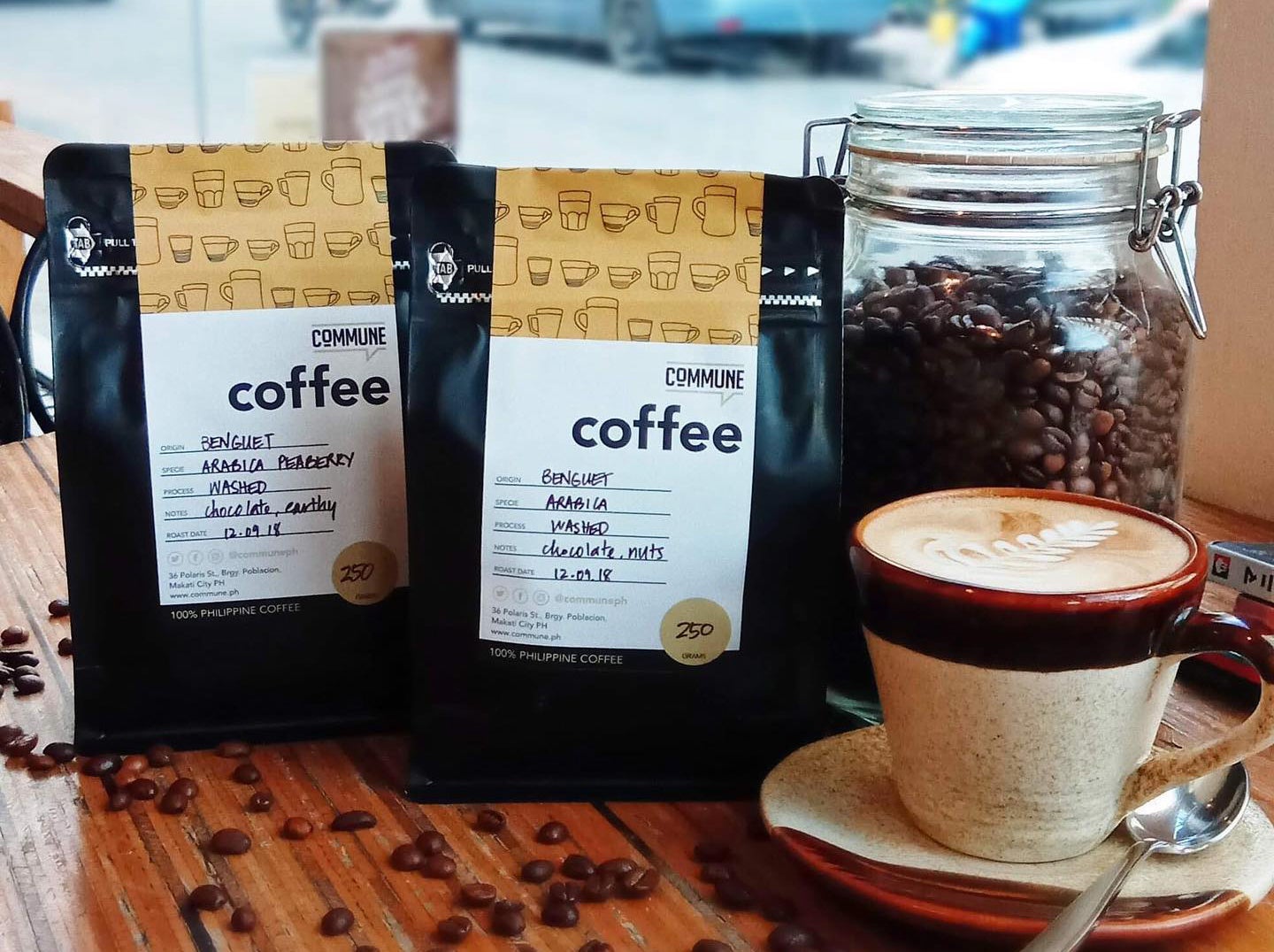 Coffee in Commune Makati