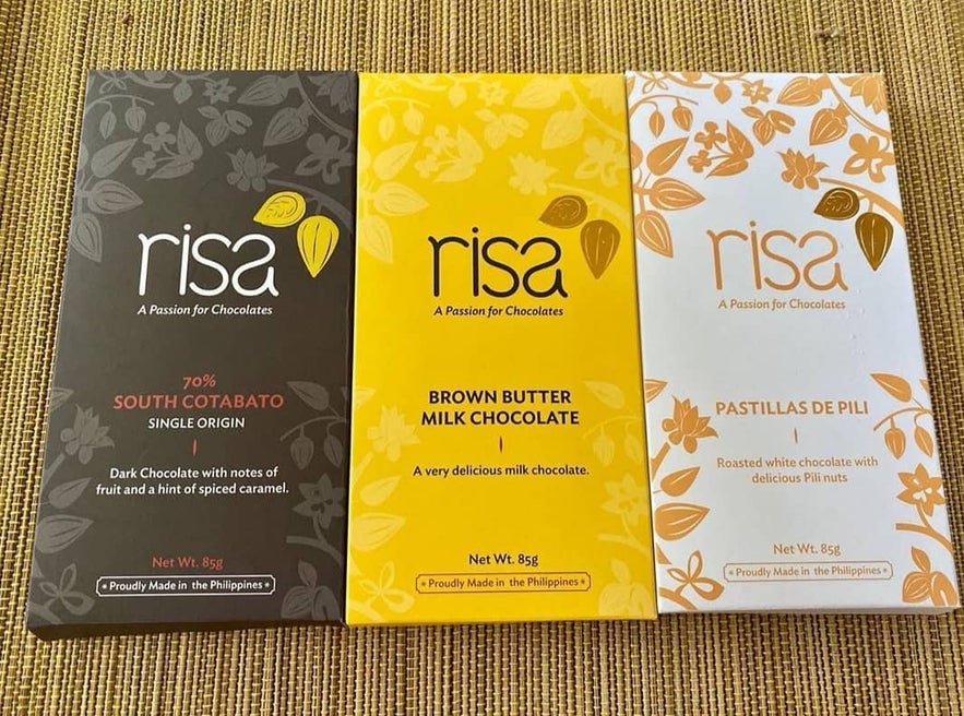 Chocolate products from Risa Chocolate products from Risa