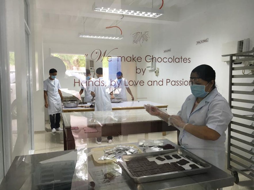 Chocolate production in Dalareich Chocolate House Chocolate production in Dalareich Chocolate House