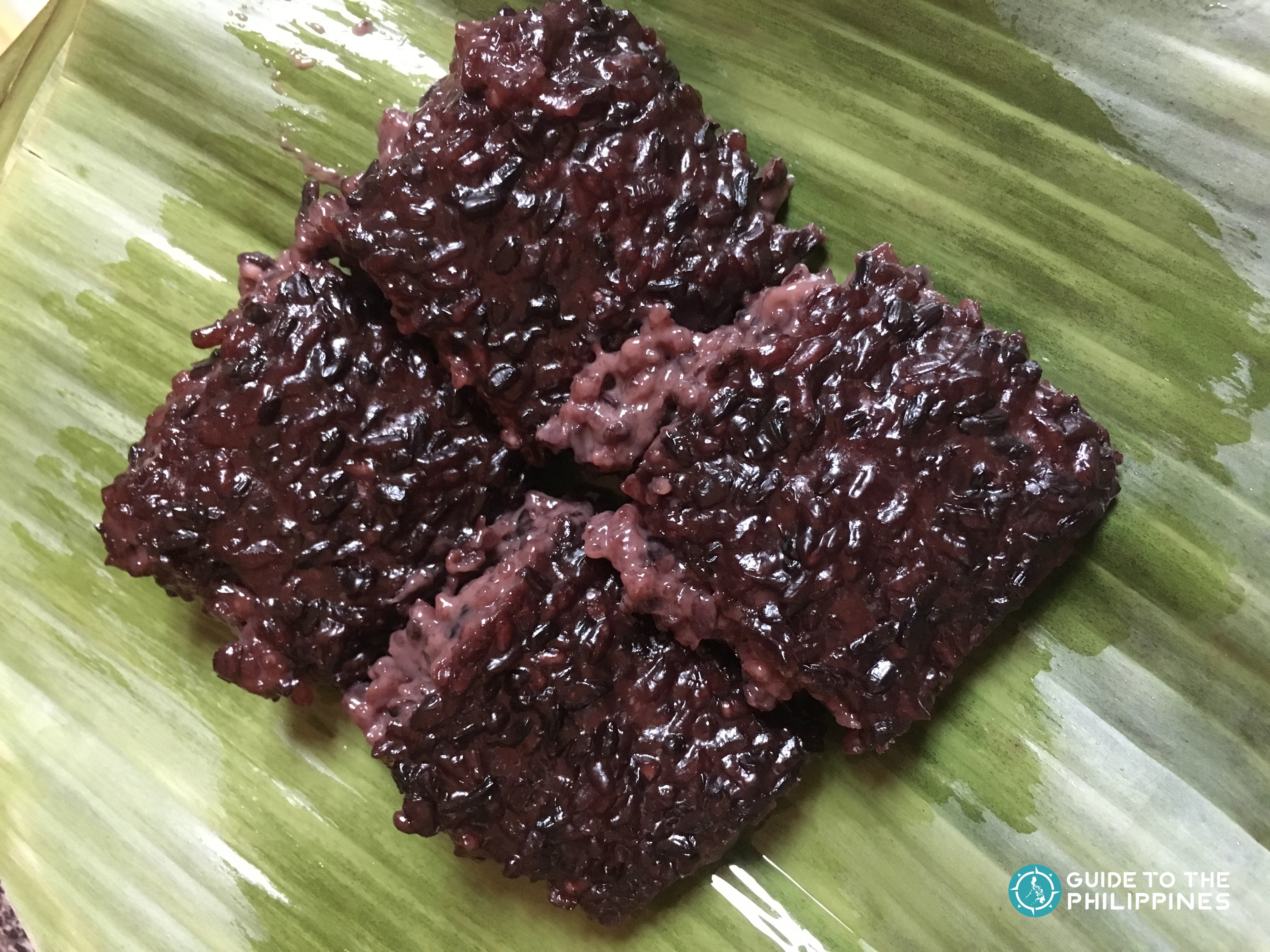 Bibingka, a sticky rice delicacy in Laguna