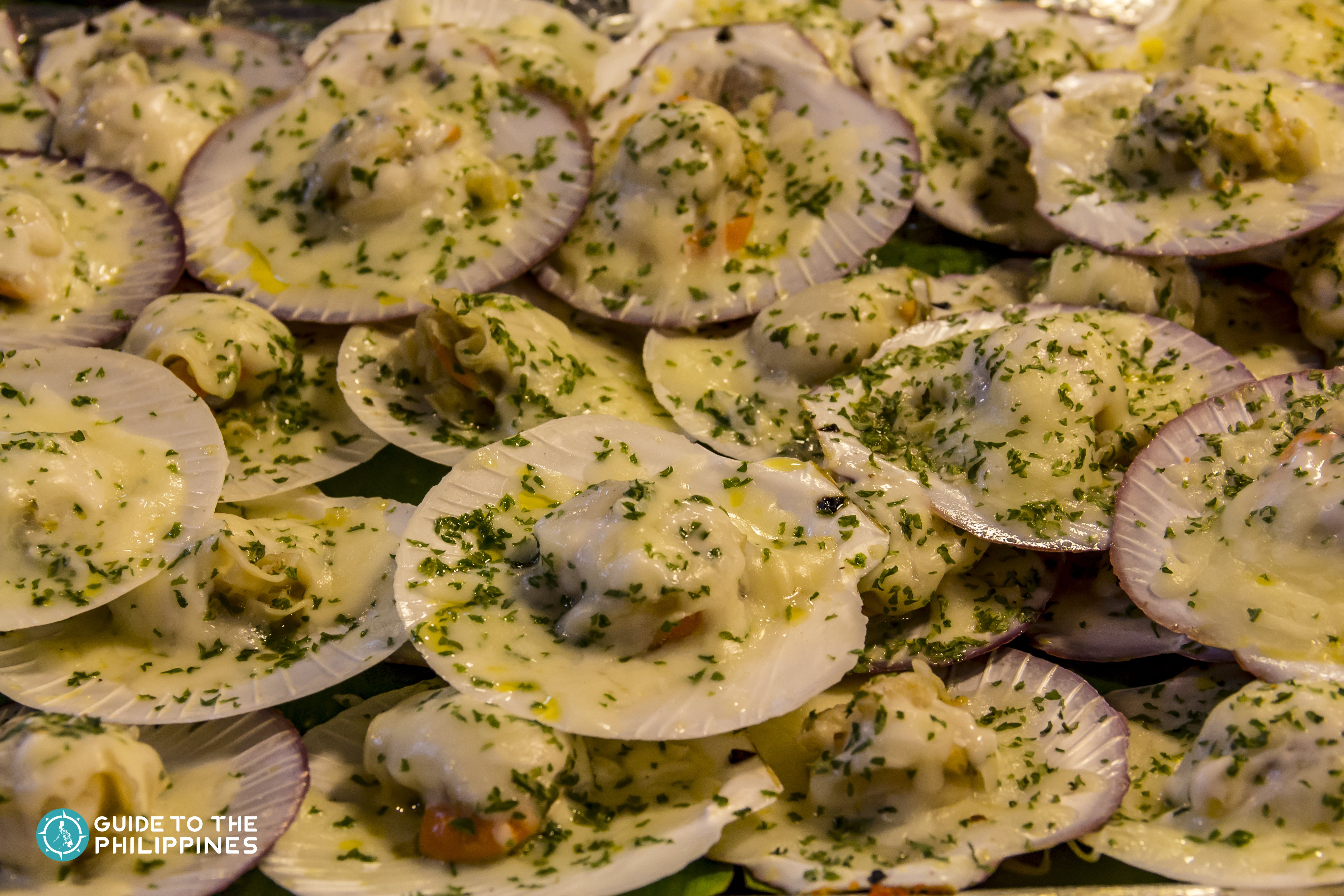 Scallop dish in Roxas