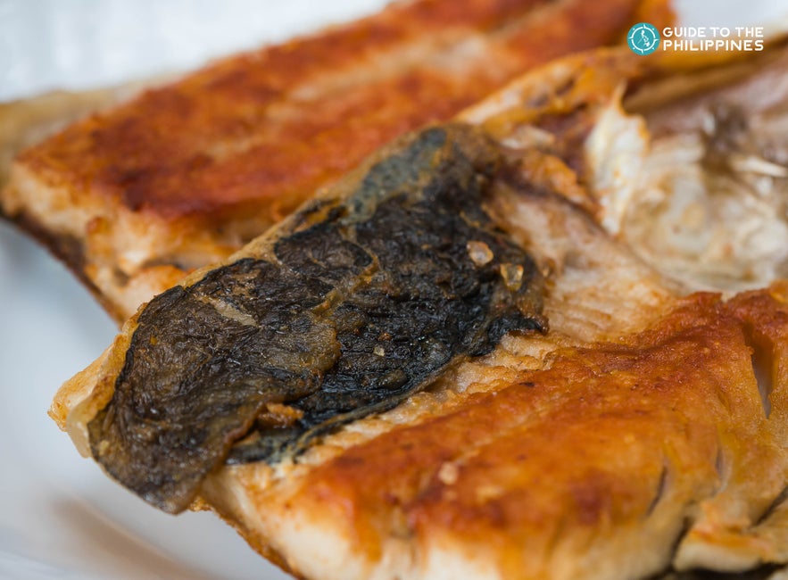 Daing na bangus, a popular dish in Pangasinan Daing na bangus, a popular dish in Pangasinan