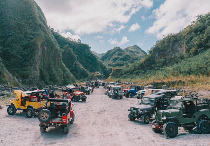4x4 ride in Pampanga to Mt. Pinatubo