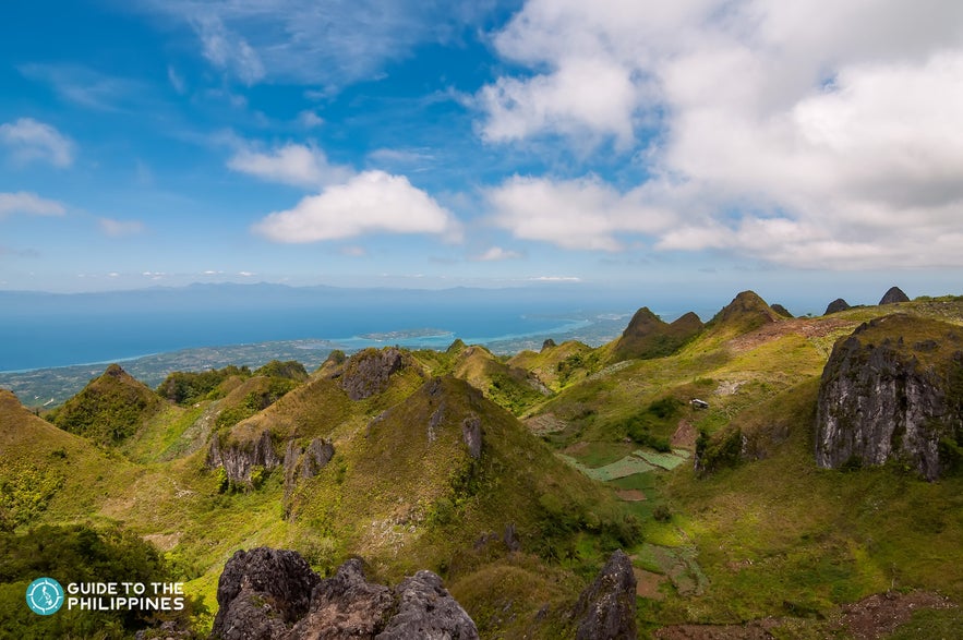 Wonderful view on top of Osmeña Peak Wonderful view on top of Osmeña Peak